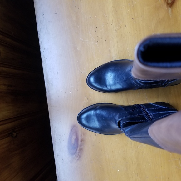 Arizona Two Tone Riding Boot - Picture 4 of 7